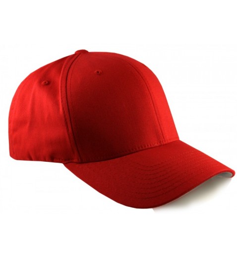 Flexfit Fitted Big Hats - Red